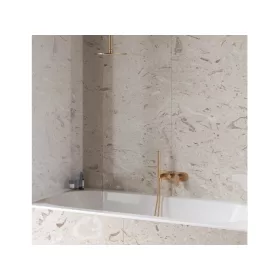   Elaganta falba süllyesztett csaptelep szettel, háromutas, belső egység nélkül EL 068.60RGB.O3.RB07D.+S, Rose Gold Brushed