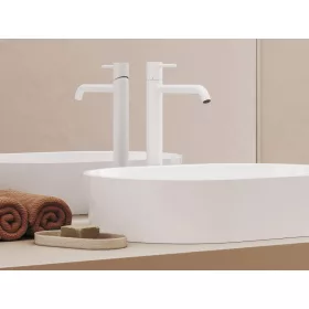   Espirit álló mosdócsaptelep BeCool 340 mm leeresztő nélkül ES 015.11WV, White Velvet