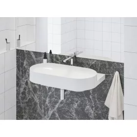   Eleganta álló mosdócsaptelep BeCool 220 mm leeresztő nélkül EL 014.01CR, Chrome