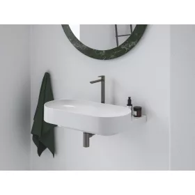   Eleganta álló mosdócsaptelep BeCool 335 mm leeresztő nélkül EL 015.21GB, Graphite Brushed