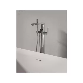   Flat padlón álló kádcsaptelep szettel FL 080.00CR.RB07A, króm