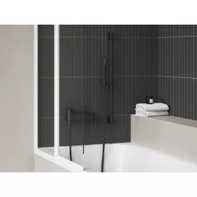   Chrome II kádcsaptelep szett nélkül CR II 022.20BL, fekete