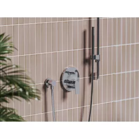   Plan falba süllyesztett csaptelep, kétutas, belső egységgel PN 062.00CR.O2, króm