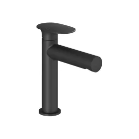   Spring mosdócsaptelep 190 mm, leeresztő nélkül, matt fekete SG 012.20BLM