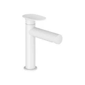   Spring mosdócsaptelep 190 mm, leeresztő nélkül, matt fehér SG 012.10WHM