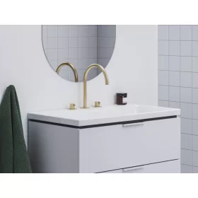   Espirit álló mosdócsaptelep, 3 furatos 270 mm leeresztő nélkül ES 018.60GLB, Gold Brushed