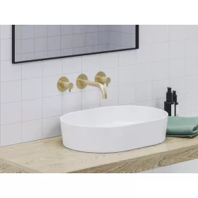   Espirit falba süllyesztett mosdócsaptelep belső egységgel ES 019.60GLB.O1, Gold Brushed