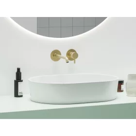   Espirit falba süllyesztett mosdócsaptelep belső egység nélkül ES 019.60GLB.O1.RB07B, Gold Brushed