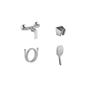Classic fali zuhanycsaptelep szettel, króm CL 032.00CR+S