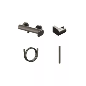   Eleganta fali zuhanycsaptelep szett nélkül, grafit EL 032.20GB+S