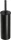 BEMETA DARK WC kefetartó álló vagy falra szerelhető. 95x380x105mm. fekete (102313060)