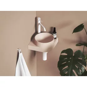 Yard 28 C kerámiamosdó Alabaster Pink