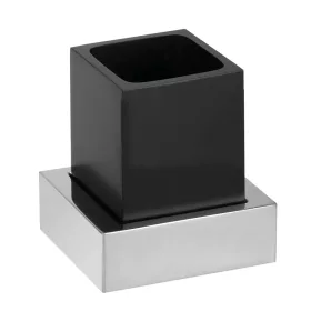 BEMETA GAMMA fali fogkefetartó. 115x115x95mm. króm/fekete