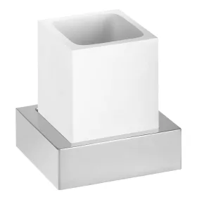 BEMETA GAMMA fali fogkefetartó. 115x115x95mm. króm/fehér