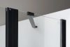  SAPHO POLYSAN ZOOM LINE BLACK oldalfal, 800mm, transzparent üveg, fekete ZL3280