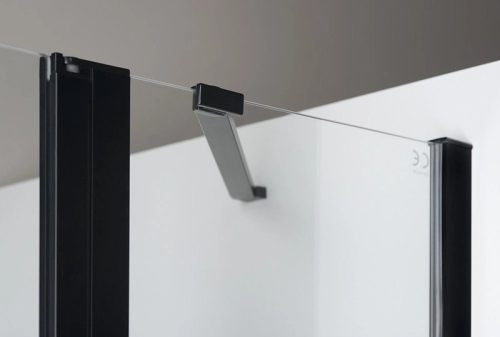  SAPHO POLYSAN ZOOM LINE BLACK oldalfal, 800mm, transzparent üveg, fekete ZL3280