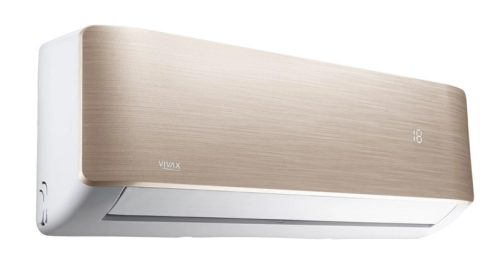 Vivax ACP-09CH25AERI+ R-Design+ - Gold/Arany 2,7kW split klíma, fűtésre optimalizált, A+++, -25°C-ig fűtés