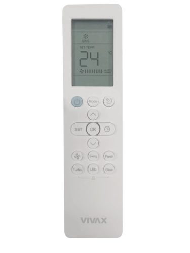 Vivax ACP-09CH25AERI+ R-Design+ - Gold/Arany 2,7kW split klíma, fűtésre optimalizált, A+++, -25°C-ig fűtés