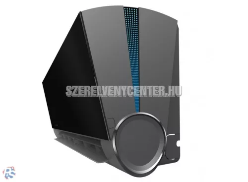 Vivax ACP-09CH25AEVI V design ART Cool Szürke tükrös, split klíma, oldalfali szett 2,5 kW, WIFI, Fűtésre Optimalizált