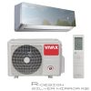 Vivax ACP-12CH35AERI+ R-Design+ - Silver Mirror 3,5kW split klíma, fűtésre optimalizált, A+++, -25°C-ig fűtés