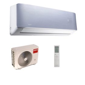 Vivax ACP‑12CH35AERI+ 3,5 kW R‑Design split klíma tükör-ezüst előlappal, R32 gázzal, A+++/A++ energiaosztállyal, fűtésre optimalizált, WiFi-ready