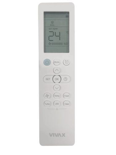 Vivax ACP-12CH35AERI+ R-Design+ - Fehér 3,5kW split klíma, fűtésre optimalizált, A+++, -25°C-ig fűtés