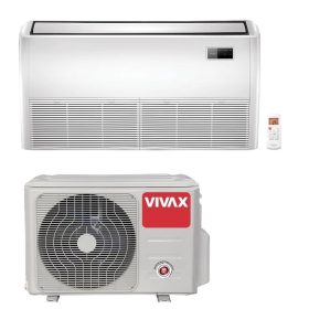 Vivax ACP-18CF50AERI+ LCAC padló-mennyezeti split klíma – beltéri és kültéri egység