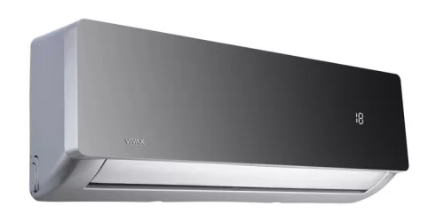 Vivax ACP-18CH50AERI+ R-Design+ - Silver Mirror 5,3kW split klíma, fűtésre optimalizált, A++, -20°C-ig fűtés