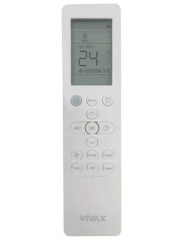 Vivax ACP-18CH50AERI+ R-Design+ - Silver Mirror 5,3kW split klíma, fűtésre optimalizált, A++, -20°C-ig fűtés