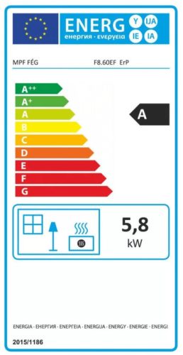 FÉG F8.60EF ErP Parapetes gázkonvektor 5,9 kW