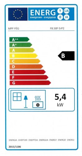 FÉG F8.50F ErP Parapetes gázkonvektor 5,3 kW bézs