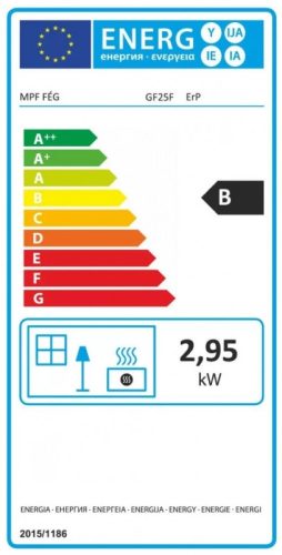 FÉG GF25F ErP Parapetes gázkonvektor 2,95 kW bézs