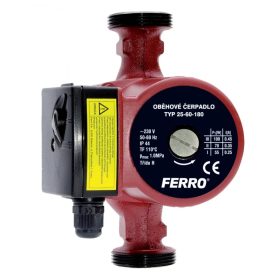   Ferro 25-60 180 keringetőszivattyú ivóvízre (ciksz: W0202)