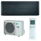 Daikin Stylish Black Acacia FTXA20BT-RXA20A oldalfali split klíma szett 2 kW, fekete akác