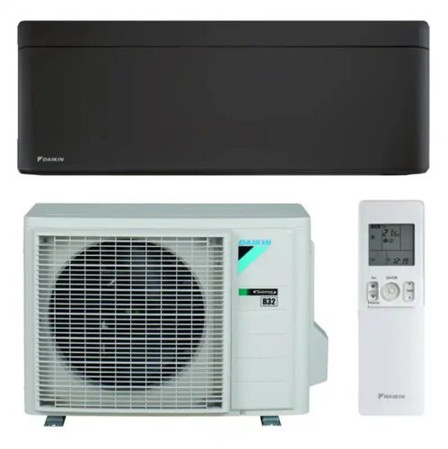 Daikin Stylish Black FTXA35BB-RXA35A oldalfali split klíma szett 3,5 kW, matt fekete