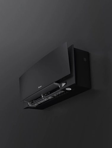 Daikin Emura Black FTXJ42AB-RXJ42A oldalfali split klíma szett 4,2 kW, fekete