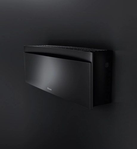 Daikin Emura Black FTXJ42AB-RXJ42A oldalfali split klíma szett 4,2 kW, fekete
