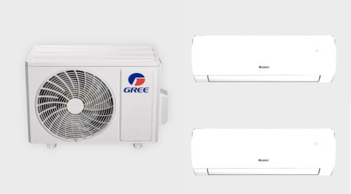 Gree multi klíma szett 7,1kW (GWHD24NK6OO) kültéri egység + 2db 3,5kW Comfort Pro beltéri egység