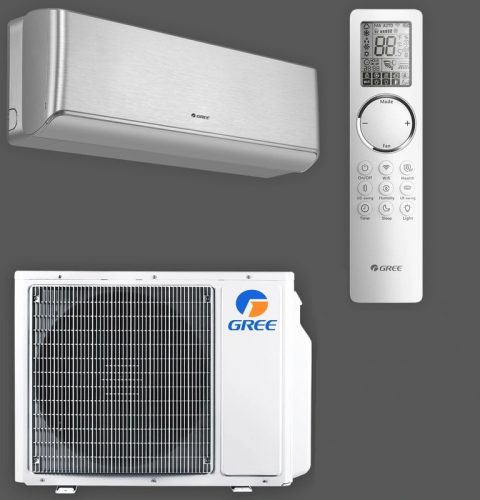 Gree Airy GWH12AVCXD-K6DNA1A oldalfali mono split klíma 3,5kW