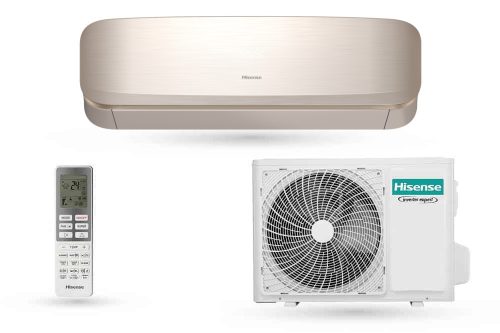Hisense Fresh Air 3,5kW oldalfali split klíma, arany (QJ35XJ3G)