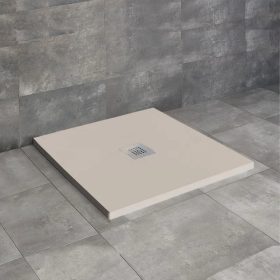   Radaway KIOS C 90x90 műmárvány zuhanytálca, beige KC9090-55