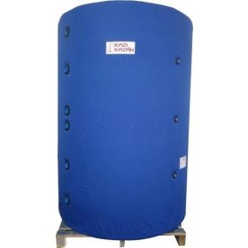   Totya KTMM 1000 0HE SZ puffertároló 1000L hőcserélő nélkül, szigeteléssel