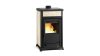 La Nordica TERMOROSSELLA PLUS EVO DSA 4.0 vízteres fatüzelésű kályha (11,1 kW) krém színű