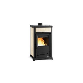   La Nordica TERMOROSSELLA PLUS EVO DSA 4.0 vízteres fatüzelésű kályha (11,1 kW) krém színű