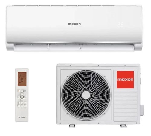 Maxon Fresh Plus MXI-12HC013i/MXO-12HC013i 3,5kW oldalfali split klíma, beépített WiFi, ionizátor