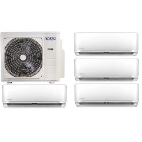   Korel Optimus Plus multi-split klíma szett, 12,3 kW K5OE-42HFN kültéri + 2db 2,6 kW +2db 3,5kW beltéri, csepptálca és karterfűtéssel