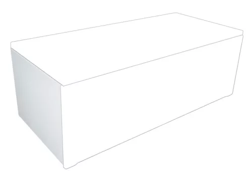 Egyenes kád oldallap 70