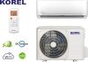 Korel Optimus Plus KMA32-12FNX-G/KMA32-12FN8-G, R32 WiFi modullal, split klíma, oldalfali szett 3,5 kW csepptálca és karterfűtéssel