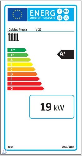 Celsius P-V20 vegyes tüzelésű kazán (19kW)