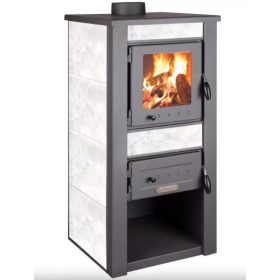   Warnex Alpina boiler 24 csempés vízteres kandalló, fehér (PRO-KAND-016)
